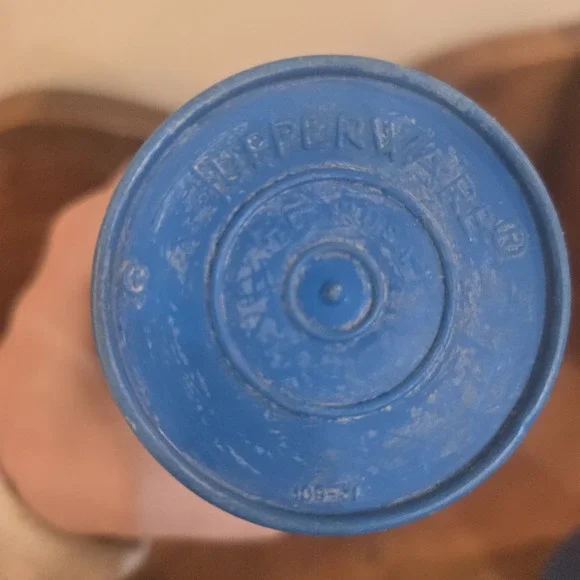 Vintage Tupperware Bell Tumblers Kids Cups Model 109 Blue Orange Yellow Lot 6 - Picture 12 of 16